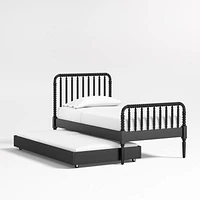 Jenny Lind Wood Kids Twin Trundle Bed