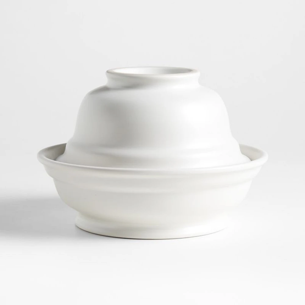 Jamesware White Stoneware The Side Dish