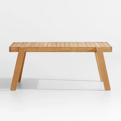 Jeannie 70"-113" Extendable Teak Outdoor Dining Table by Leanne Ford