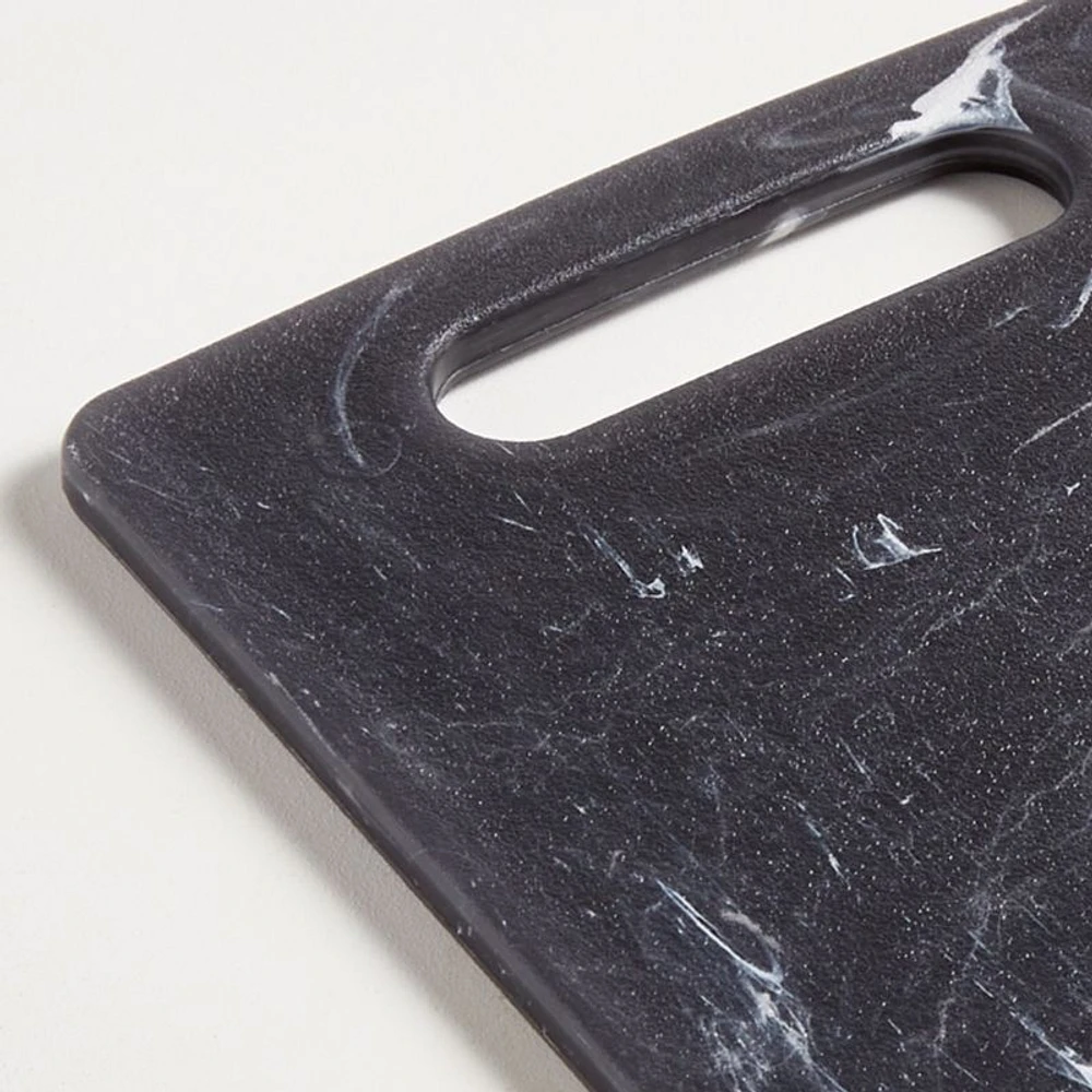 Jelli ® Reversible Black Marble 14.5"x11" Cutting Board