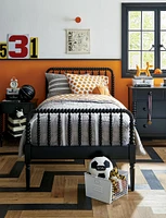 Jenny Lind Kids Black Trundle Bed