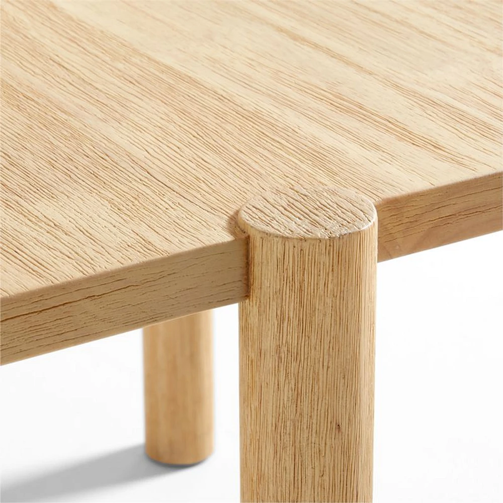 Jo Rectangular Wood Coffee Table