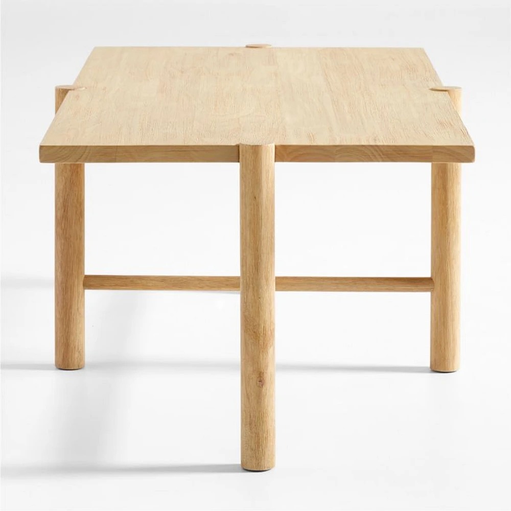 Jo Rectangular Wood Coffee Table