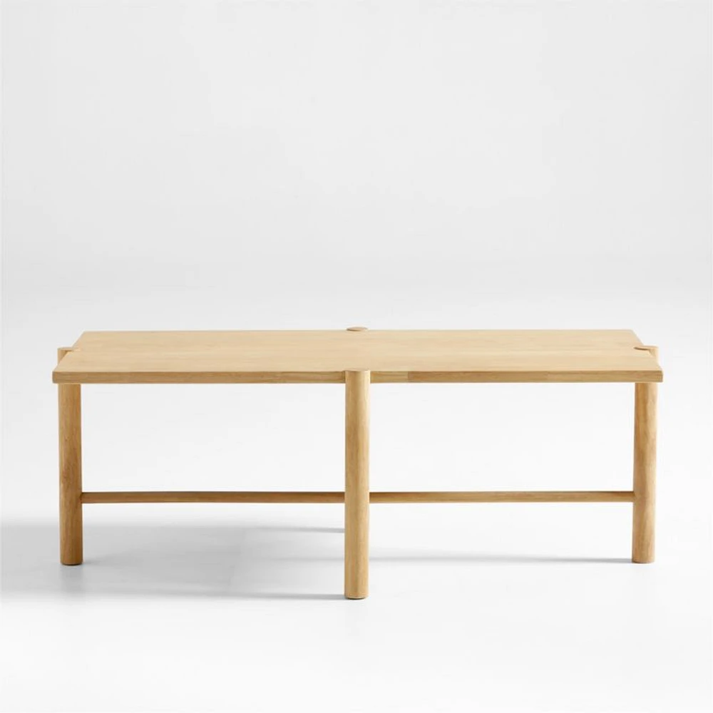 Jo Rectangular Wood Coffee Table