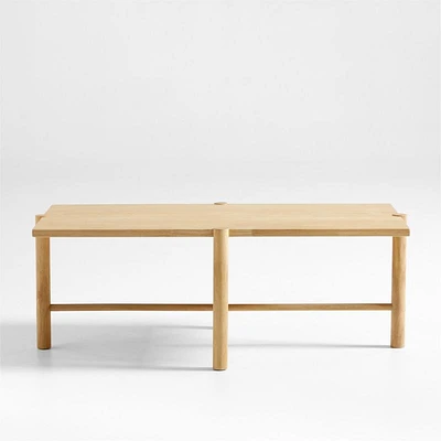 Jo Rectangular Wood Coffee Table