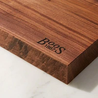 John Boos 17"x12" Rustic Edge Walnut Cutting Board