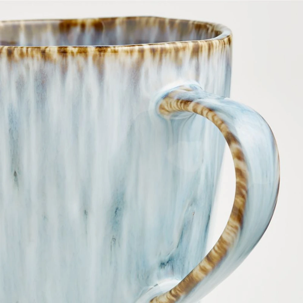 Julo 12-oz. Blue and White Mug