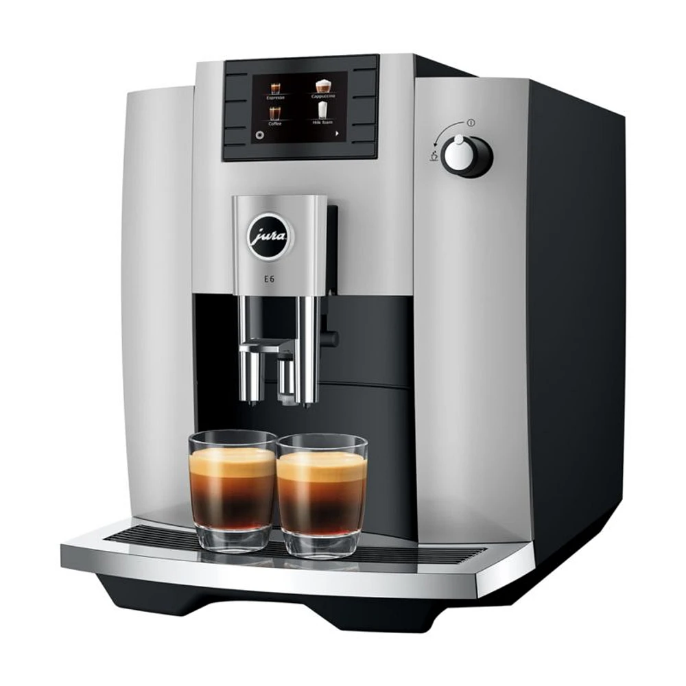 JURA ® E6 Platinum Espresso Machine