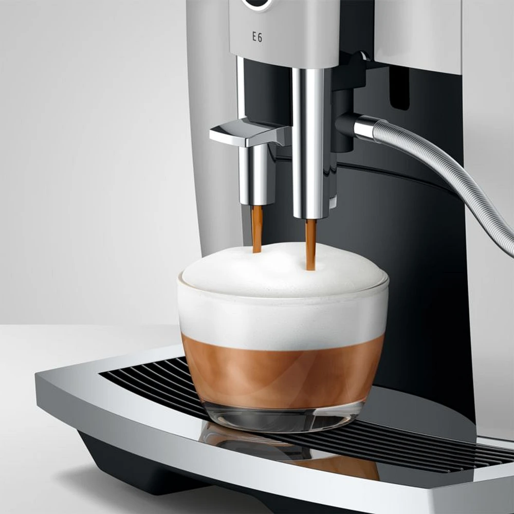 JURA ® E6 Platinum Espresso Machine
