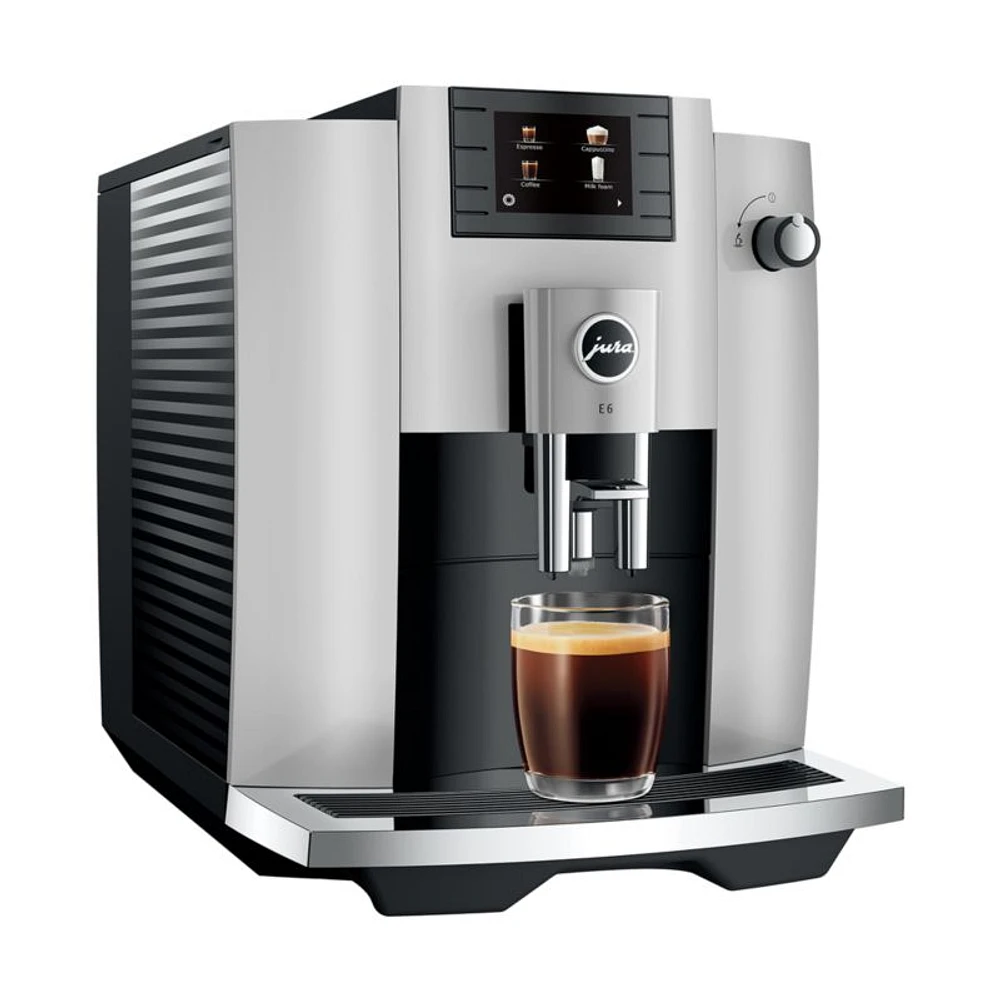 JURA ® E6 Platinum Espresso Machine