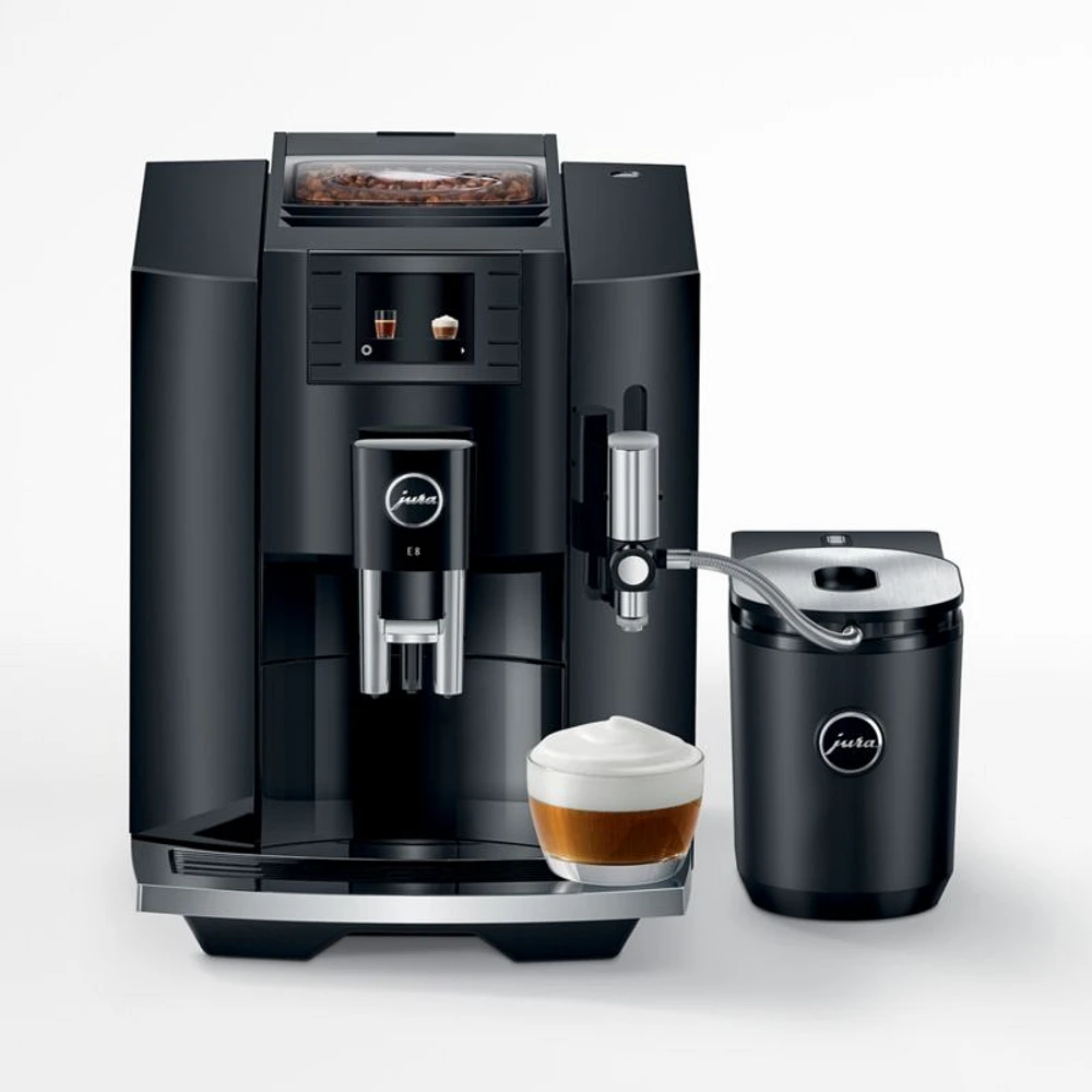JURA ® E8 Piano Black Espresso Machine