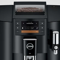 JURA ® E8 Automatic Espresso Machine in Piano Black