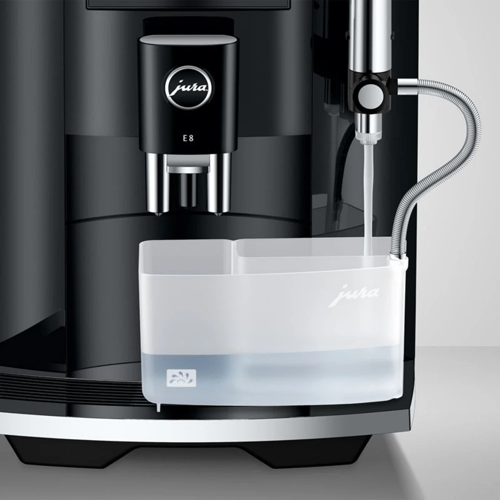 JURA ® E8 Automatic Espresso Machine in Piano Black