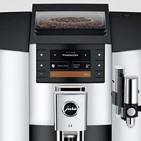 JURA ® E8 Automatic Espresso Machine in Chrome