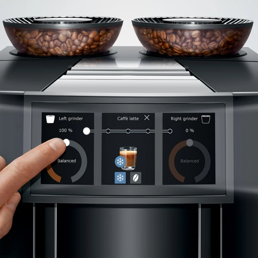 JURA ® GIGA 10 Diamond Black Automatic Espresso Machine