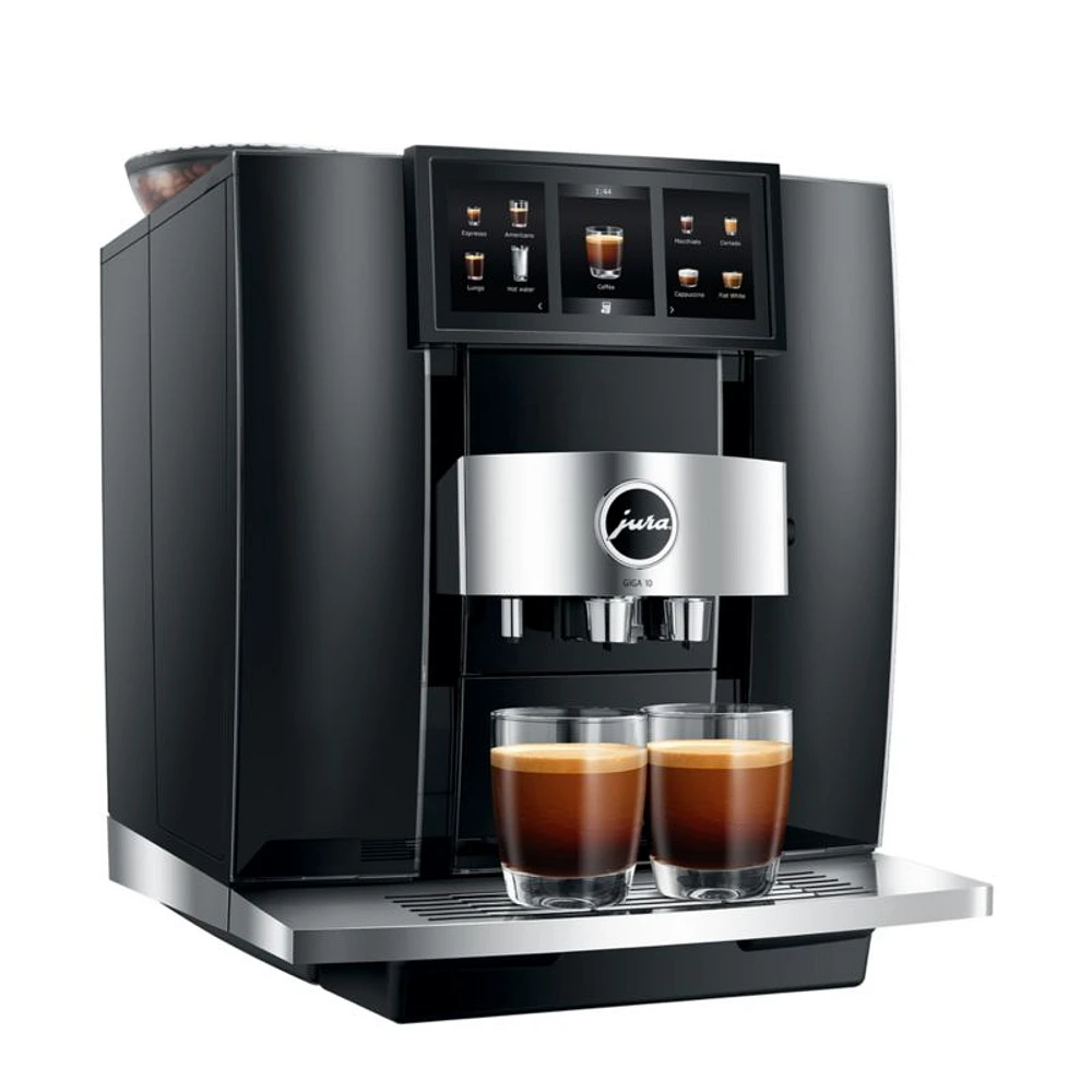 JURA ® GIGA 10 Diamond Black Automatic Espresso Machine