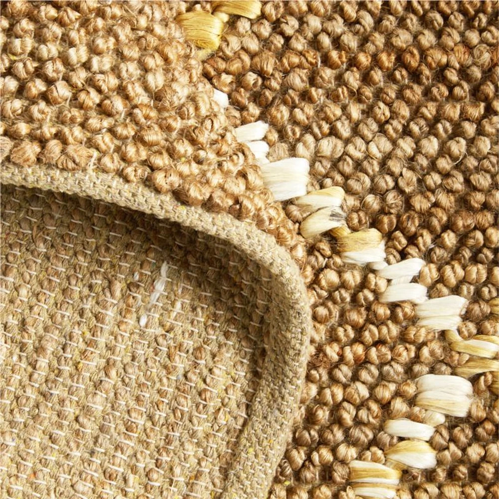 Arlequin Textured Diamond Ivory Kids Area Rug 5x8