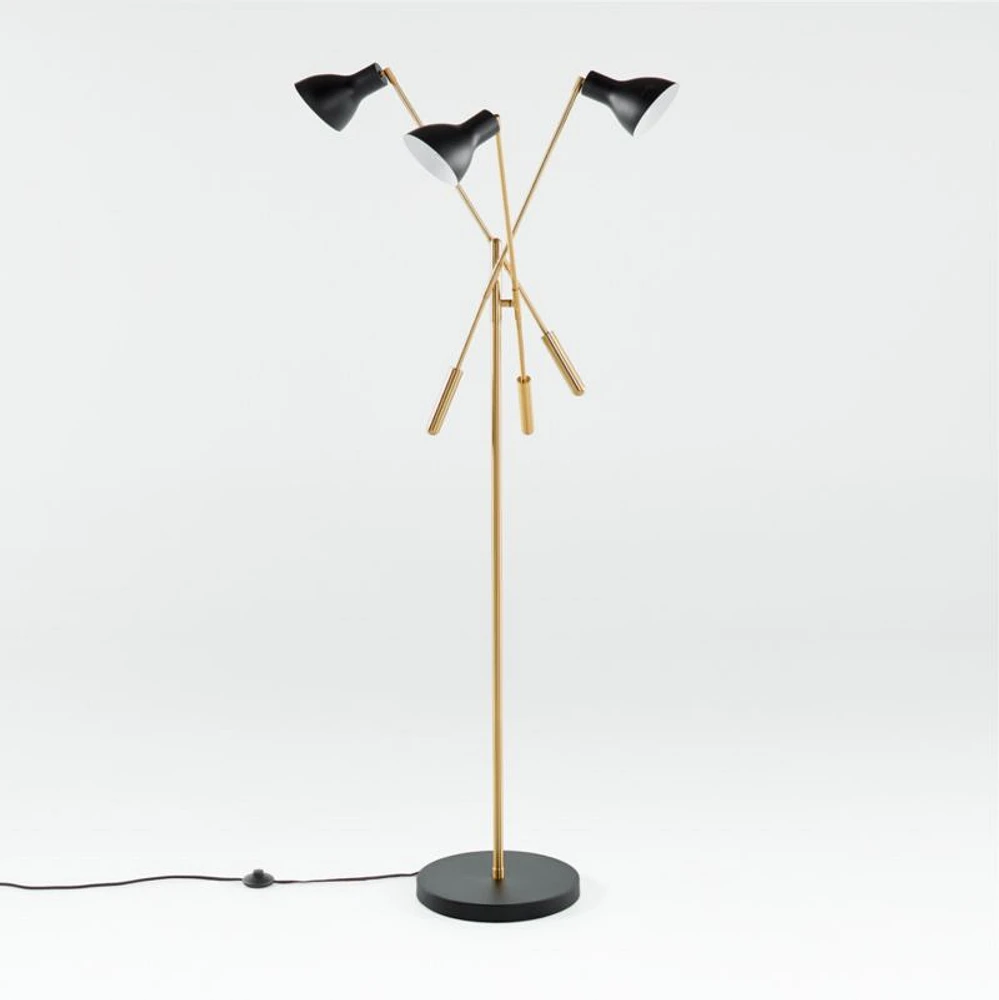 Kace Triple Head Floor Lamp