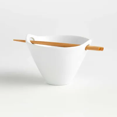 6.5" Kai Noodle Bowl with Chopsticks