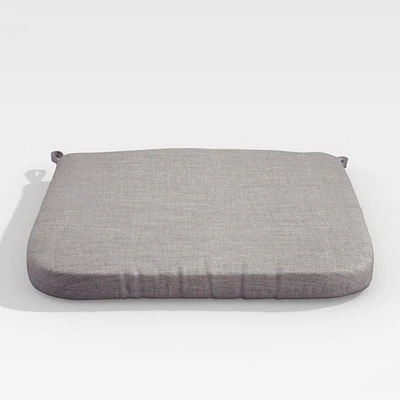 Silver Sunbrella ® Outdoor Lounge Chair Cushion 25"x23"