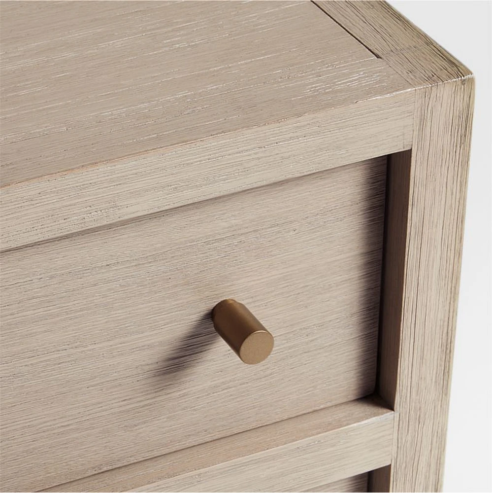 Keane Weathered Natural Wood 9-Drawer Dresser