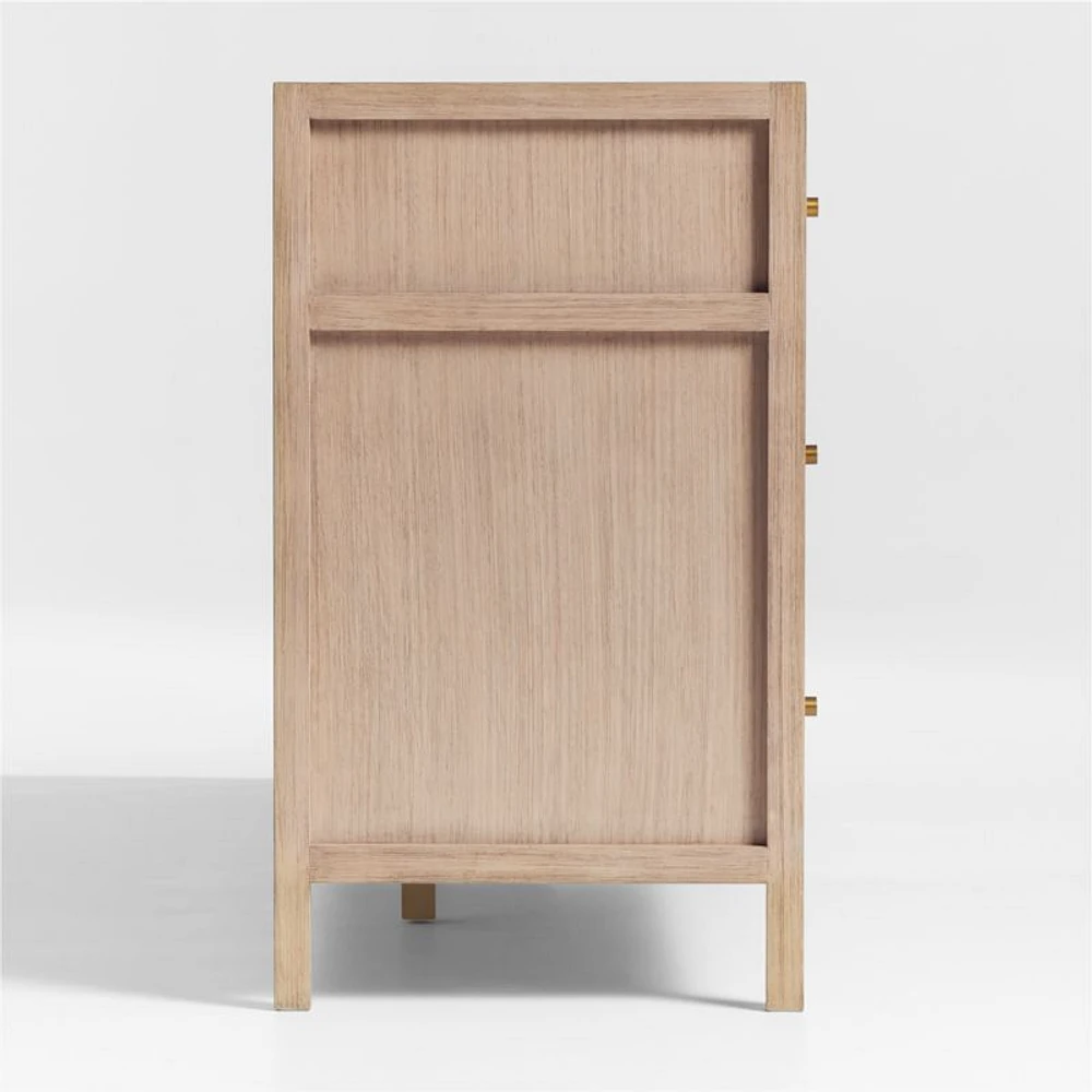 Keane Weathered Natural Wood 9-Drawer Dresser