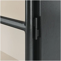 Kedzie 48" Black-and-White Storage Cabinet