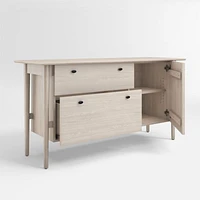 Kendall Pickled Oak Credenza