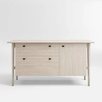 Kendall Pickled Oak Credenza