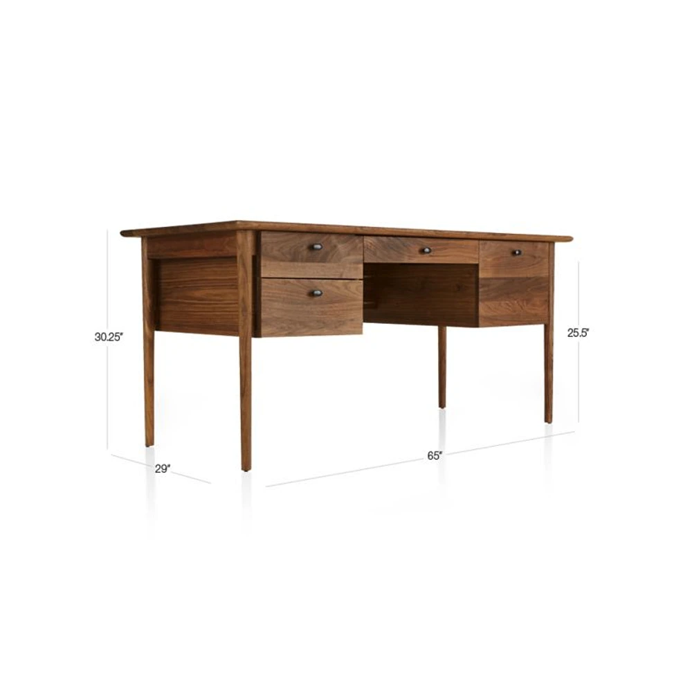 Kendall Walnut Desk