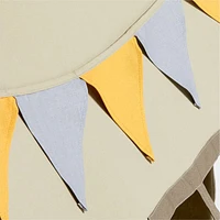 Khaki Green Collapsible Kids Canvas Play Tent