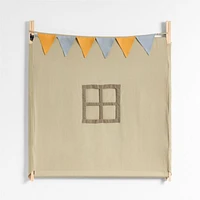 Khaki Green Collapsible Kids Canvas Play Tent