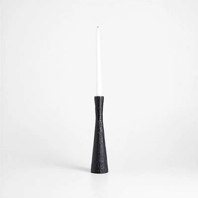 Kin Black Metal Taper Holder 13"
