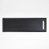 Kingston Ash & Ebonized Rectangle Reversible Wooden Board