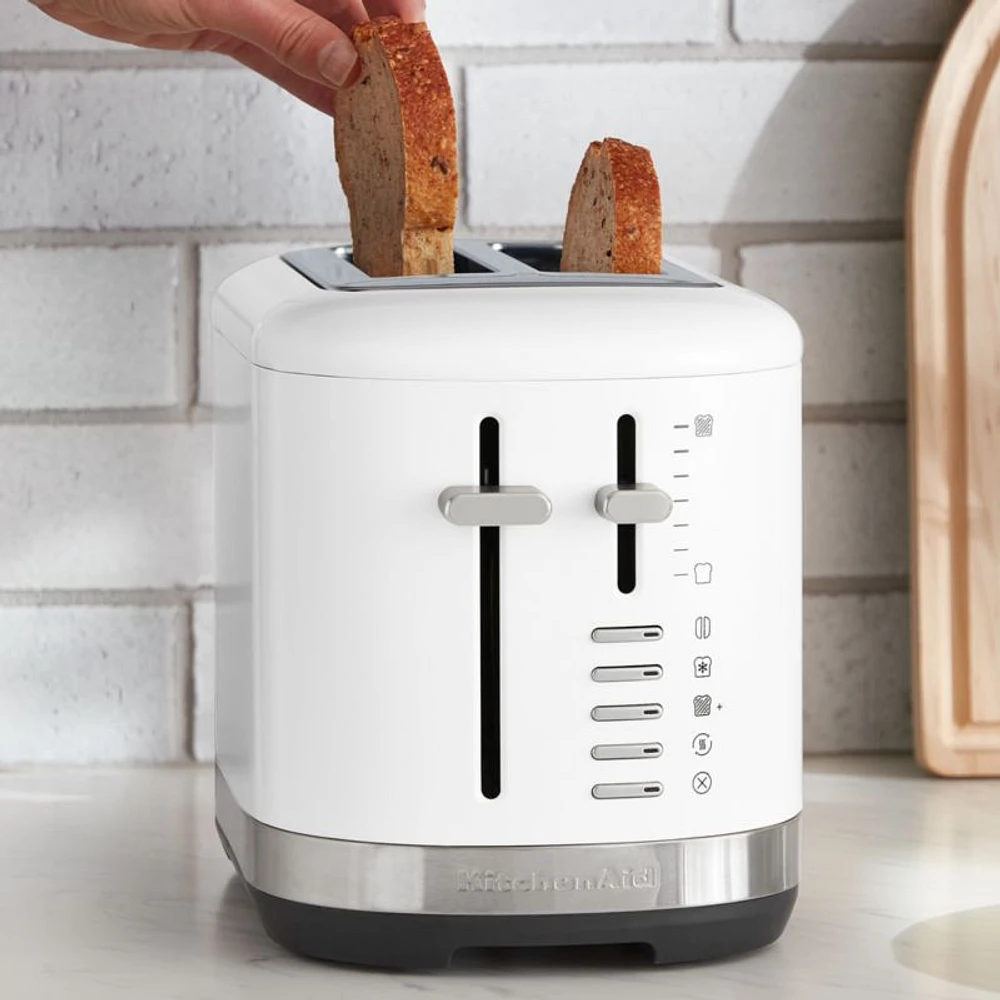 KitchenAid ® -Slice Toaster in Porcelain White