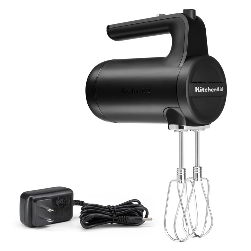 KitchenAid ® Black Cordless Hand Mixer