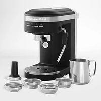 KitchenAid ® Matte Black Semi-Automatic Espresso Machine