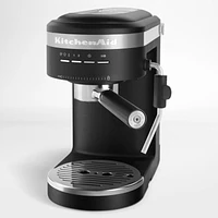 KitchenAid ® Matte Black Semi-Automatic Espresso Machine
