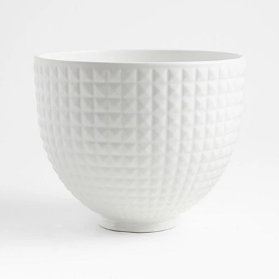 KitchenAid ® Stand Mixer Matte White Studded 5-Quart Ceramic Mixing Bowl