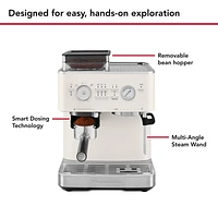 KitchenAid ® Semi-Automatic Espresso Machine in Porcelain White
