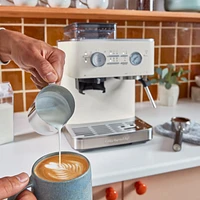 KitchenAid ® Semi-Automatic Espresso Machine in Porcelain White