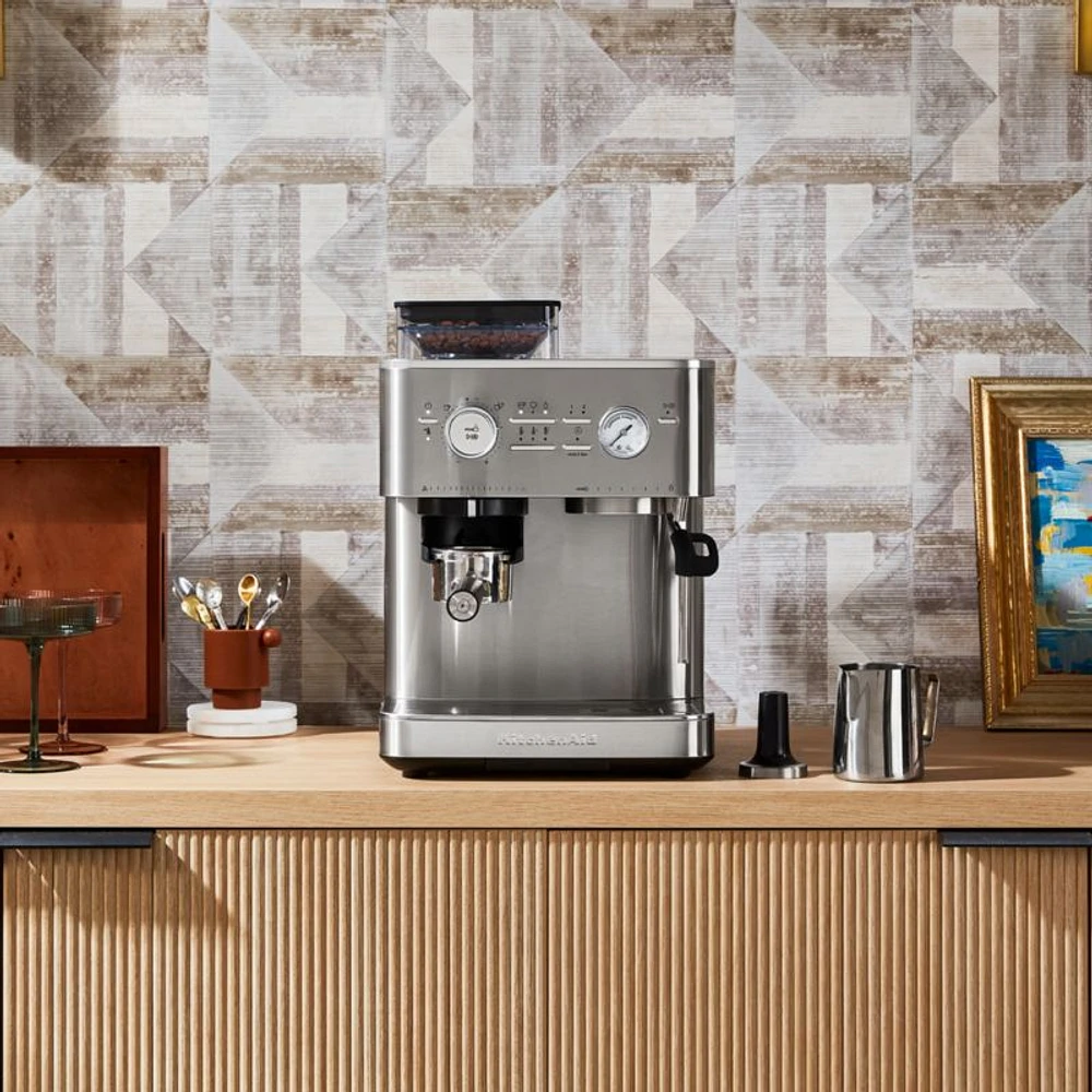 KitchenAid ® Semi-Automatic Espresso Machine in Stainless Steel