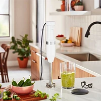 KitchenAid ® White Variable Speed Corded Immersion Hand Blender