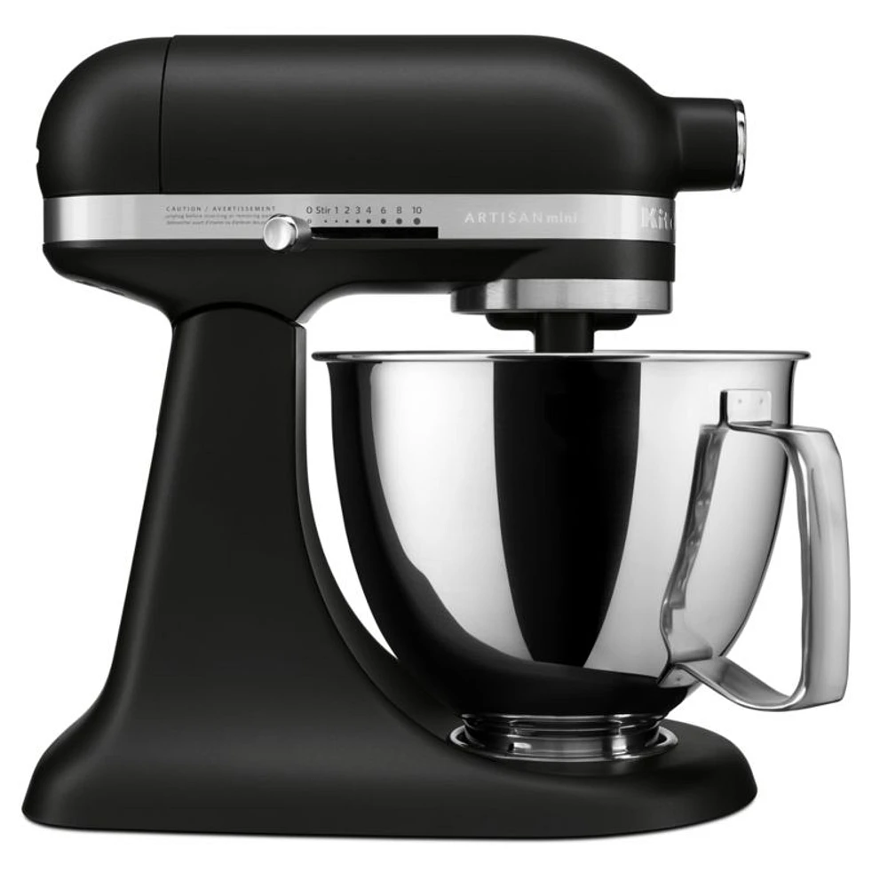 KitchenAid® Artisan® Mini 3.5-Quart Tilt-Head Matte Black Stand Mixer