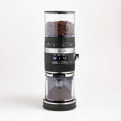 KitchenAid ® Matte Black Burr Coffee Grinder