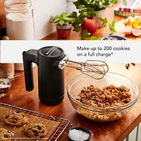 KitchenAid ® Black Cordless Hand Mixer