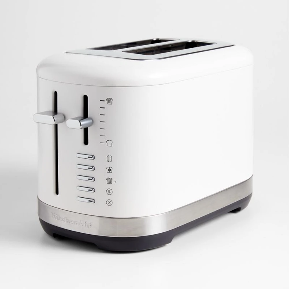 KitchenAid ® -Slice Toaster in Porcelain White
