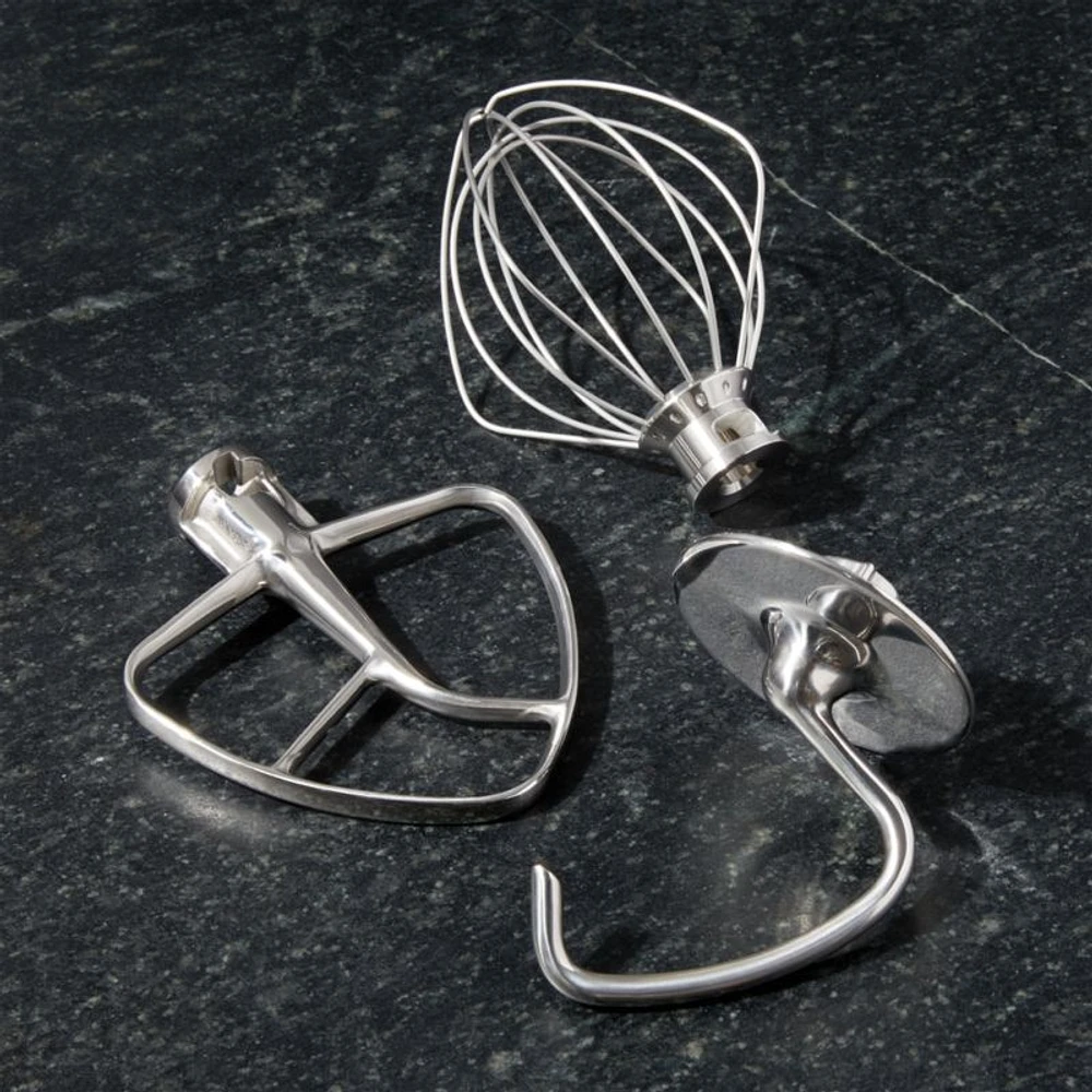 KitchenAid ® Stand Mixer Stainless Steel Mixing Attachments, Set of 3