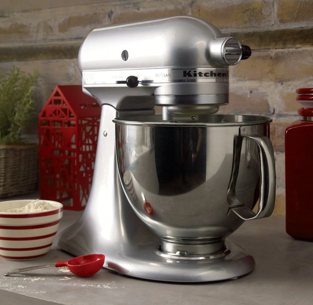 KitchenAid ® Artisan® Series Metallic Chrome 5-Quart Tilt-Head Stand Mixer