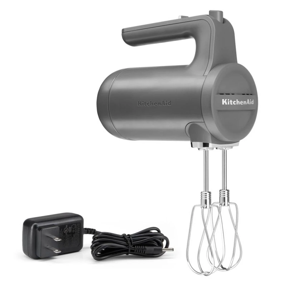 KitchenAid ® Grey Cordless Hand Mixer